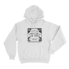 Two Girls One Ghost Spirit Board Unisex Hoodie White 1